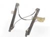 Front window lifting mechanism without motor 