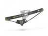 Rear window lifting mechanism without motor 