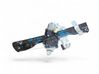 Front door window regulator with motor 