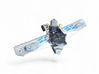 Rear door window regulator with motor 