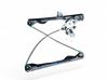 Front door window regulator with motor 