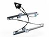 Front window lifting mechanism without motor 