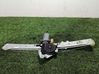 Rear door window regulator with motor 67628362065