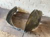 Front wheel arch liner splash guards 4A0821172B