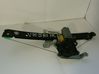 Rear door window regulator with motor 