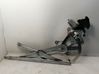 Front door window regulator with motor 