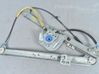 Front door window regulator with motor 