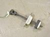 Front door check strap stopper 