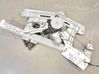 Front door window regulator with motor 