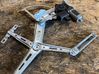 Front door window regulator with motor 994886101