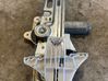 Rear door window regulator with motor 24451521