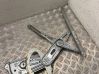 Mechanizm podnoszenia szyby tylnej bez silnika 910854104