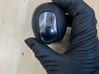 Gear lever shifter trim leather/knob 