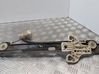 Rear window lifting mechanism without motor 5P0839402