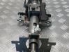 Steering wheel axle 