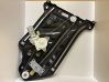Rear door window regulator with motor 7165593