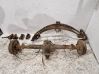 Rear axle beam with reductor 
