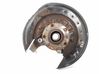 Rear wheel hub 