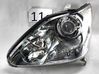 Headlight/headlamp LS430