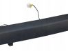 Trunk door license plate light bar 