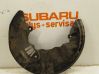 Front brake disc dust cover plate 