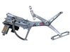 Front door window regulator with motor 90521875