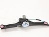 Front door window regulator with motor 