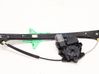 Front door window regulator with motor 