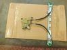 Front door window regulator with motor 807200008R