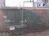 Front door window glass four-door 8U0845202