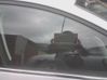 Front door window glass four-door 2453924