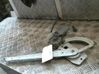 Front door window regulator with motor 1810414