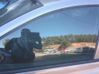 Front door window glass four-door 8200427619