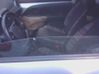 Front door window glass four-door B000873580