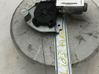 Rear door window regulator with motor 8200291151