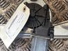Rear door window regulator with motor 8200291151