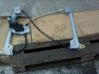 Front door window regulator with motor 9222Q8
