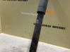 Rear window strut damper 