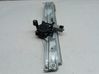 Rear window lifting mechanism without motor 