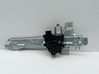 Rear window lifting mechanism without motor 
