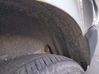 Rear arch fender liner splash guards 