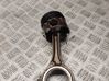 Piston with connecting rod 