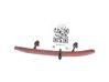 Rear tail light reflector 745381