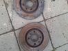 Front brake disc 