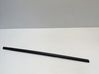 Rear door glass trim molding 