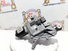 Mechanizm i silniczek wycieraczek szyby przedniej / czołowej 9687621780