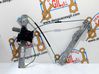 Front door window regulator with motor 013314157