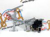 Front door window regulator with motor 994886101