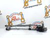 Front wiper linkage and motor 