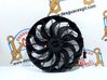 Elektrisks radiatoru ventilators 